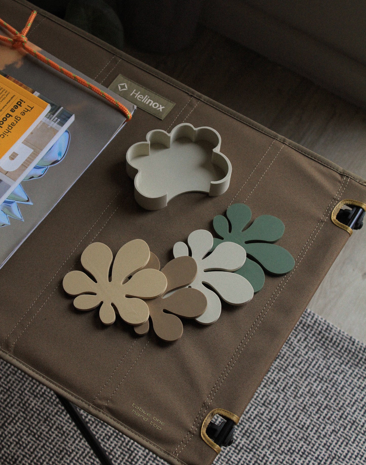 Foli Mats / mixed set of 4