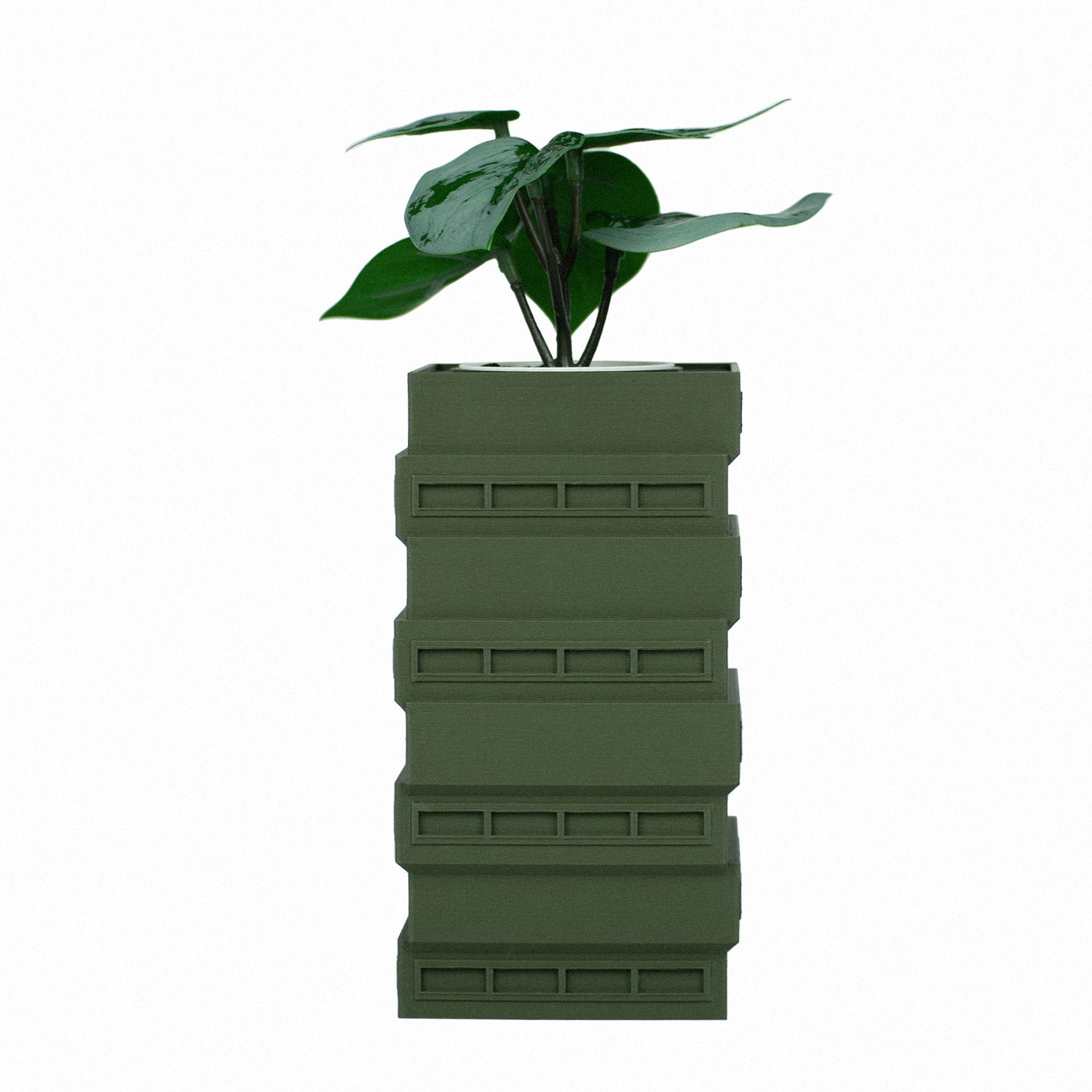 Brutalist Pot / Forest