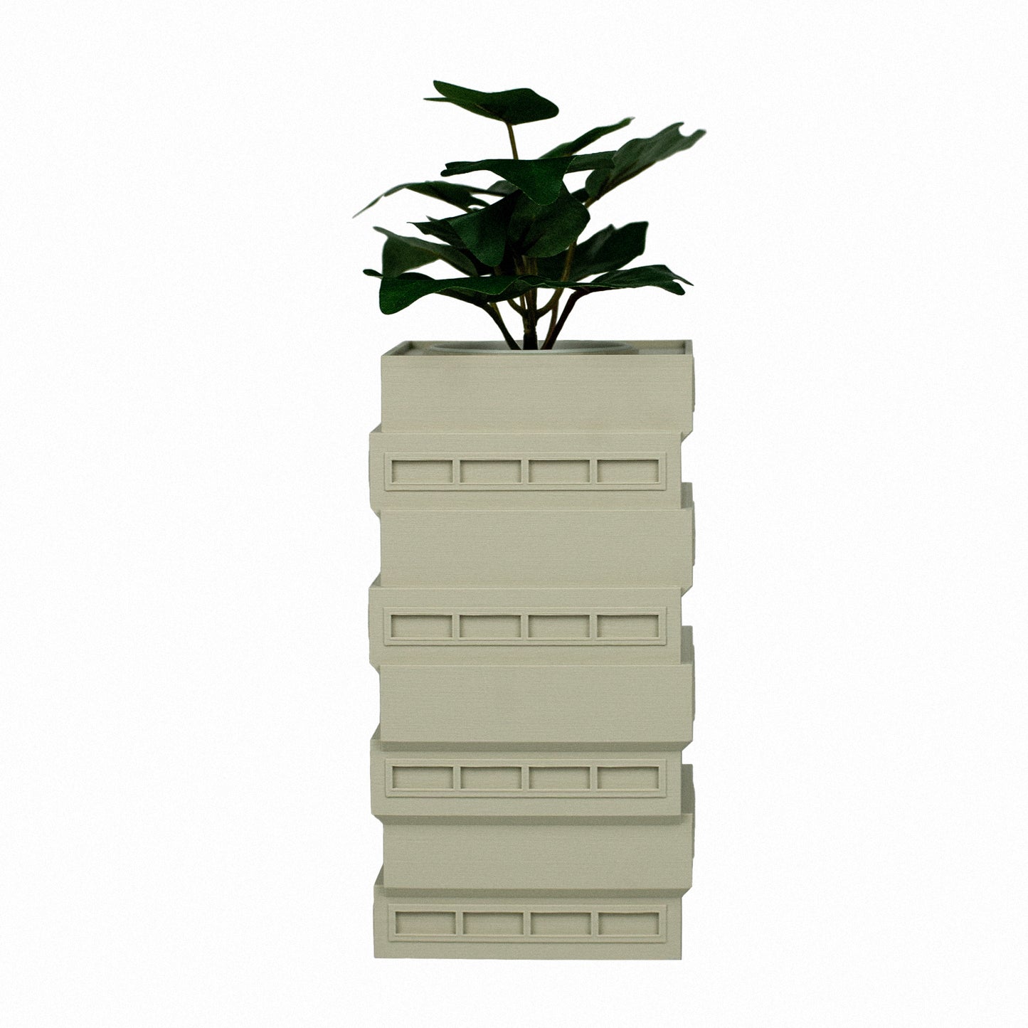 Brutalist Pot / Stone