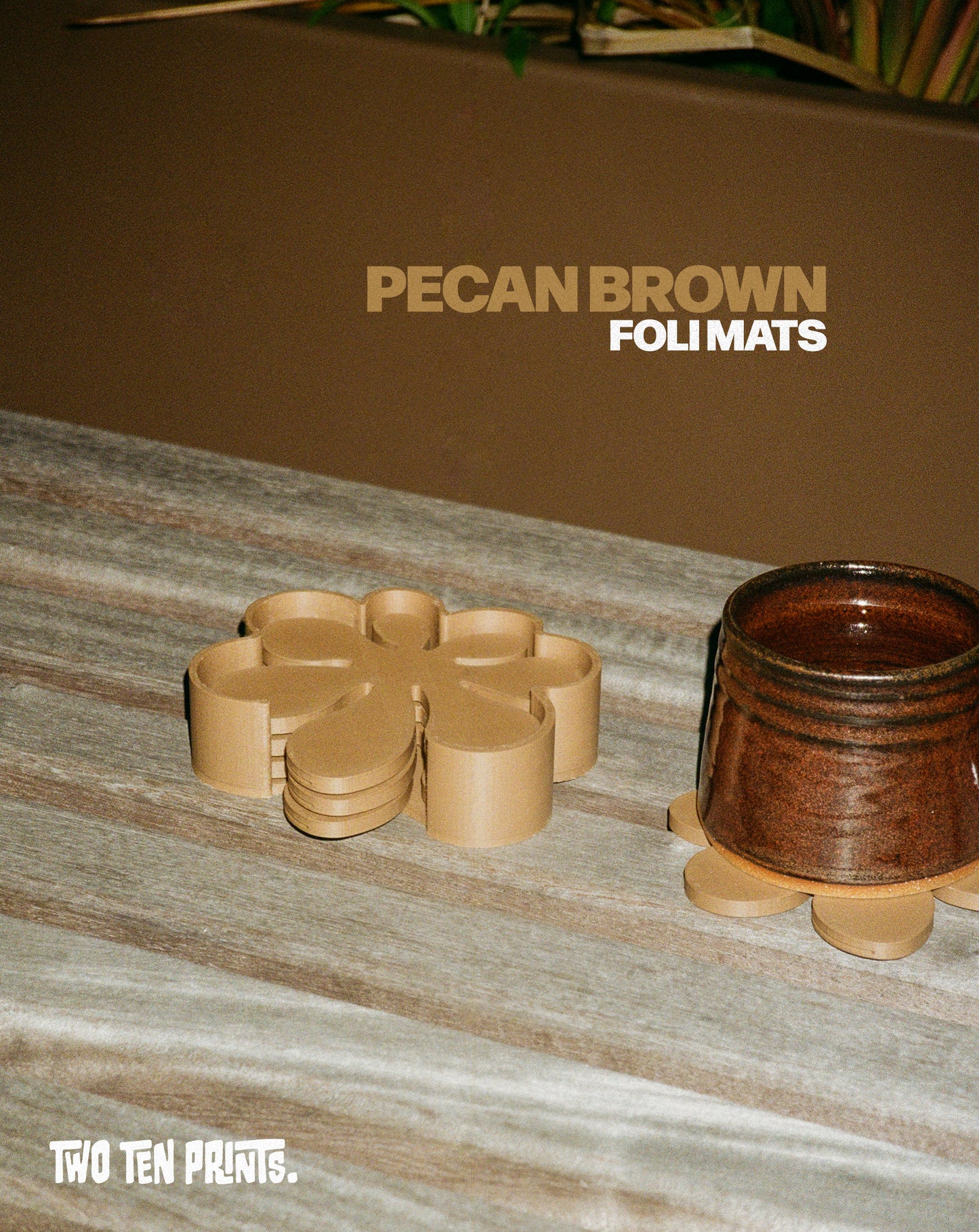 Foli Mats / Pecan Brown